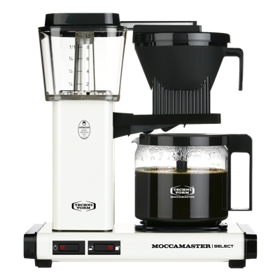 Moccamaster Filter Koffiezetapparaat KBG Select - Off-white - 1.25 liter