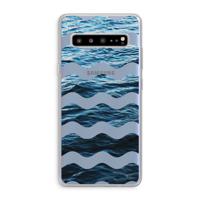 Oceaan: Samsung Galaxy S10 5G Transparant Hoesje