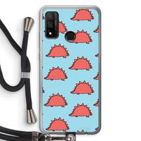 Dinosawrr: Huawei P Smart (2020) Transparant Hoesje met koord