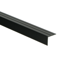 Hoeklijnprofiel zelfklevend 20mm Matzwart - 100 cm