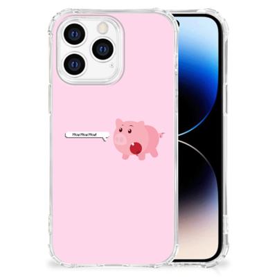 iPhone 14 Pro Stevig | Bumper Hoesje | Pig Mud iPhone 14 Pro Stevig | Bumper Hoesje | Pig Mud