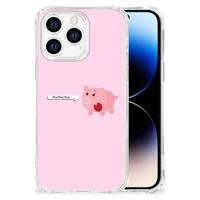 iPhone 14 Pro Stevig | Bumper Hoesje | Pig Mud