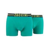 Zaccini 2-Pack Boxershort Grass Green - thumbnail