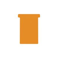 T-kaart djois formaat 3 77mm oranje 100st | 5 stuks