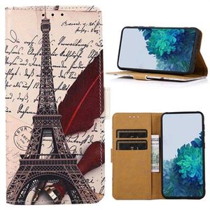 Glam Series Huawei Nova 8i/Honor 50 Lite Wallet Case - Eiffeltoren