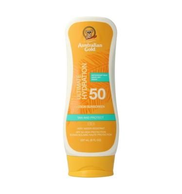 Lotion bronzer SPF50