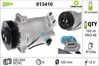 Compressor, airconditioning 813410