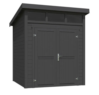 Blokhut Kibo 1 200x200 Carbon Grey - Outdoor life