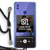 Music Player: Honor Note 10 Transparant Hoesje met koord