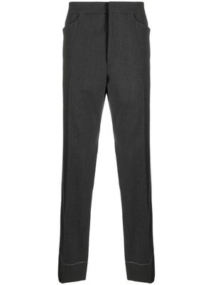 Ralph Lauren Purple Label pantalon de costume en laine - Gris