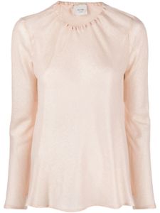 Alysi blouse à manches longues - Rose