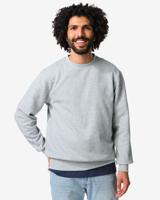 HEMA Herentrui Daryl sweatstof lichtgrijs (lichtgrijs)