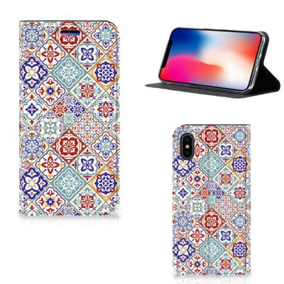 Apple iPhone X | Xs | Standcase | Tiles Color Apple iPhone X | Xs | Standcase | Tiles Color