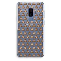 Poop emoji: Samsung Galaxy S9 Plus Transparant Hoesje