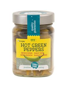 Terrasana Groene pepers hot bio