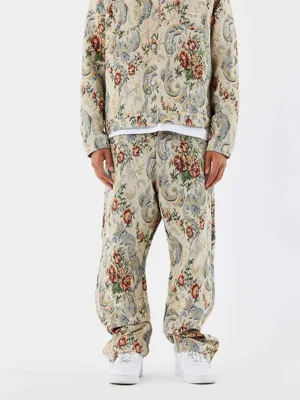 Project x Paris Kalash Met Rits Jeans Heren Beige - Maat S - Kleur: Beige | Soccerfanshop Project x Paris Kalash Met Rits Jeans Heren Beige - Maat S - Kleur: Beige | Soccerfanshop