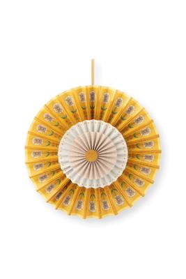 Pip Studio Rosettenpapier Geel 35cm