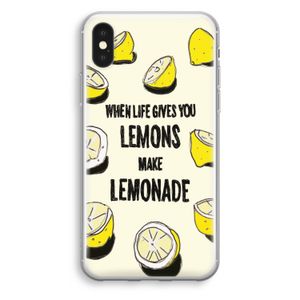 Lemonade: iPhone XS Transparant Hoesje