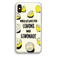 Lemonade: iPhone XS Transparant Hoesje