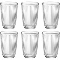 Bormioli Rocco Line serie longdrink glazen set van 6 390ML