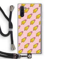 Waterijsjes: Samsung Galaxy Note 10 Transparant Hoesje met koord Waterijsjes: Samsung Galaxy Note 10 Transparant Hoesje met koord