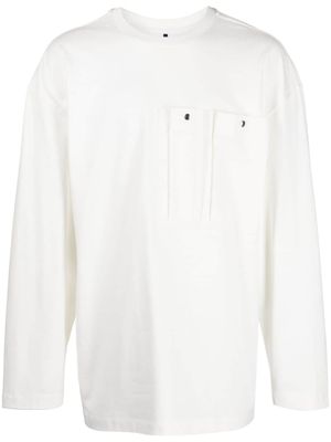 OAMC sweat à patch logo - Blanc