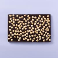 Chocolade hazelnoot plaat puur