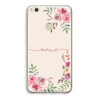 Rozen: Huawei Ascend P8 Lite (2017) Transparant Hoesje