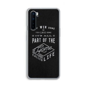 Life: OnePlus Nord Transparant Hoesje