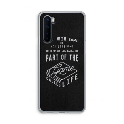 Life: OnePlus Nord Transparant Hoesje