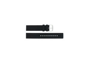 Horlogeband Universeel 21901.10.20 / 98925.01.20.C Silicoon Zwart 20mm