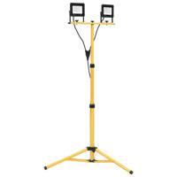 Spotlight met statief LED 2x20 W warmwit