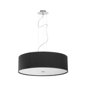 Nowodvorski Zwarte hanglamp Viviane Ø 63cm 6774