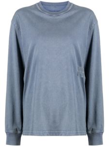 Alexander Wang sweat à logo imprimé - Gris