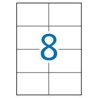 Apli laser A4 etiketten 105x74 mm 800