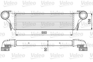 Intercooler, inlaatluchtkoeler 818618