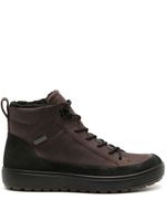 ECCO bottines Soft 7 Tred en cuir - Marron - thumbnail