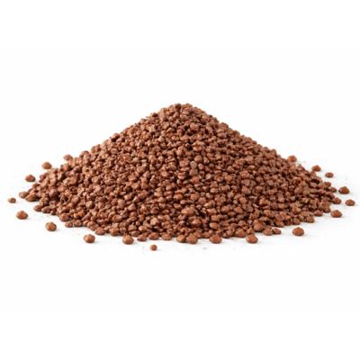 Home & Styling decoratie stenen/granulaat - 650ml - koper - hobby steentjes