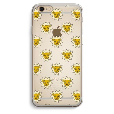Leeuwenkoppen: iPhone 6 / 6S Transparant Hoesje