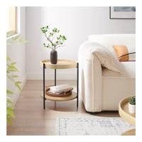 Artistiq Bijzettafel 'Sylver' 44cm, kleur Naturel