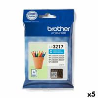 Originele inktcartridge Brother LC3217 Cyaan (5 Stuks)