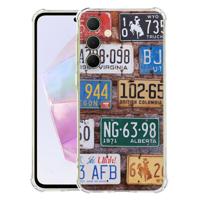 Samsung Galaxy A56 Hoesje - Kentekenplaten TPU Antishock Samsung Galaxy A56 Hoesje - Kentekenplaten TPU Antishock