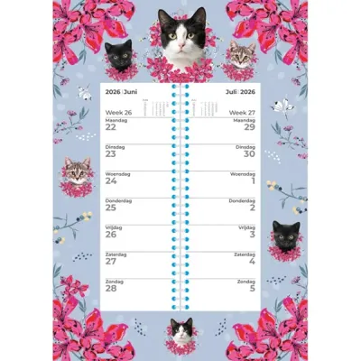 Cat Weekomleg Kalender 2026