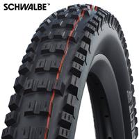 SCHWALBE Eddy current front - tle - addix soft - super trail - 27.5x2.80 - black
