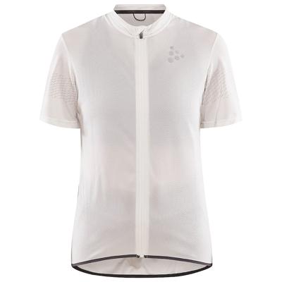 Craft Core Endurance lumen fietsshirt korte mouw aswit dames