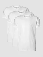 Calvin Klein 3-pack heren T-shirts - Crew neck - 100% katoenen heren ondershirts met ronde hals en korte mouw
