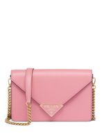 Prada sac porté épaule en cuir Saffiano - Rose