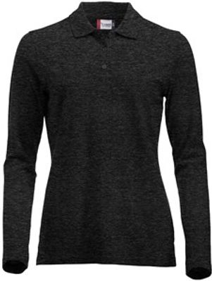 Clique 028247 Classic Marion L/S - Antraciet Melange - M