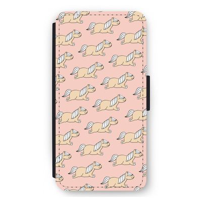 Ponys: iPhone 12 Pro Max Flip Hoesje
