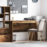 Bureau Oud hout 100 x 50 x 76 cm Bewerkt hout